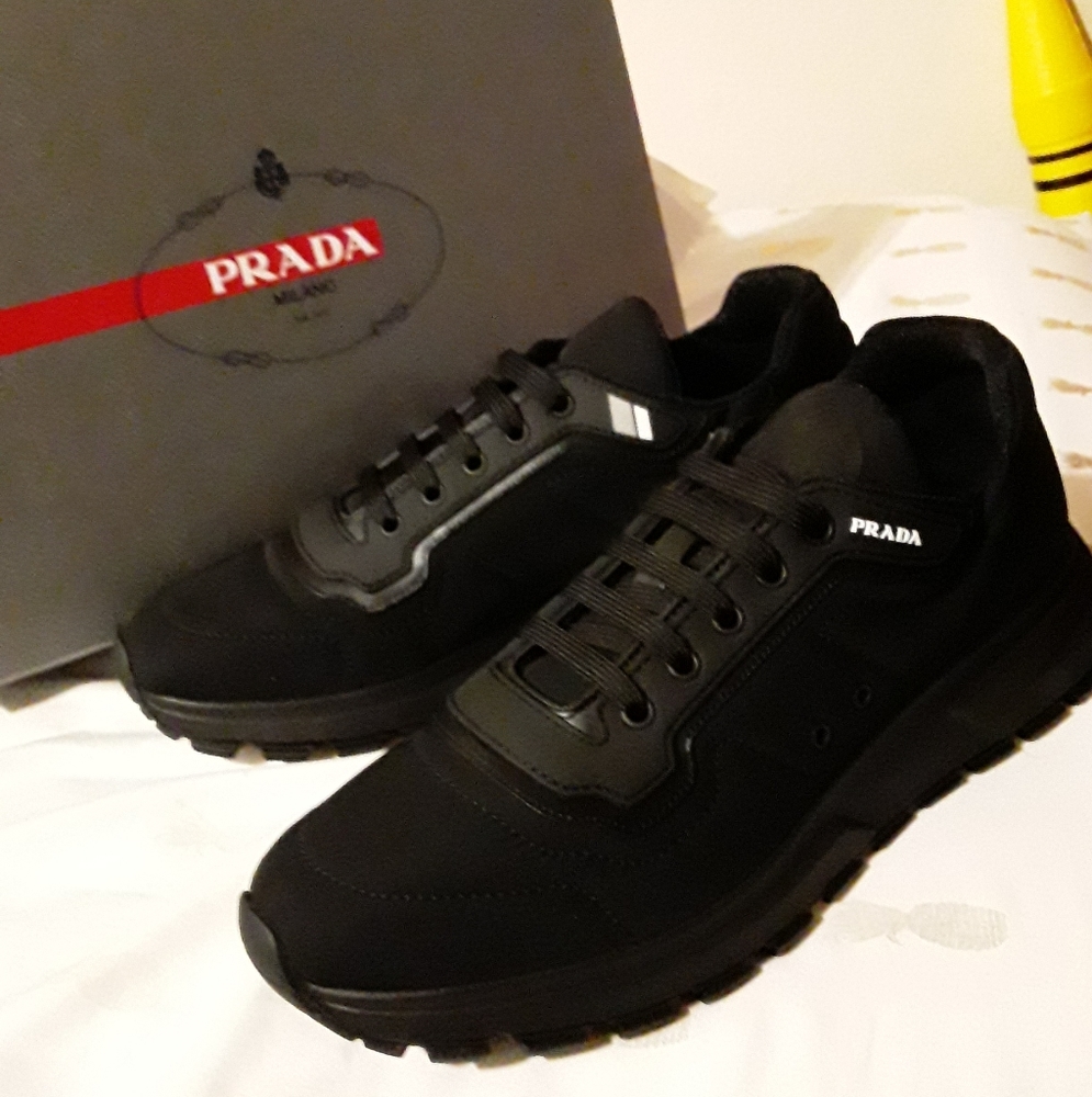 Prada parx 01 garbaradine soft sneakers